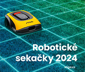 Robotick sekaky Stiga 2024